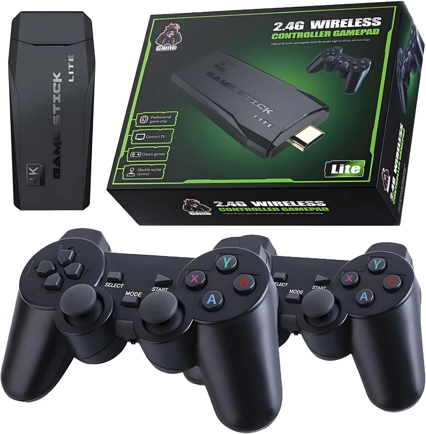 GAME STICK 4K ORIGINAL VERSÃO ATUALIZADA